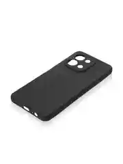 Черный чехол для Vivo Y28 4G силиконовый ROSCO матовый/ прозрачный тонкий с защитой камер