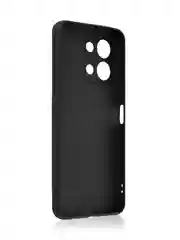 Черный чехол для Vivo Y28 4G силиконовый ROSCO матовый/ прозрачный тонкий с защитой камер