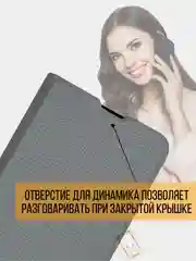Бирюзовый чехол-книжка Xiaomi Redmi 13C / Poco C65, Сяоми Редми 13С / Поко С65