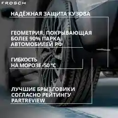 Брызговики универсальные №1 (optimum) в пакете