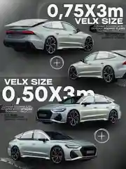 Пленка тонировочная "VELX EUROWIN AUTO" в тубе  05% Сharcol (0.5м х 3м)