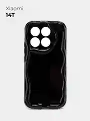 Черный чехол для Xiaomi 14T (Сяоми 14Т), противоударный