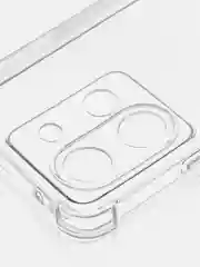 Прозрачный противоударный чехол для Vivo Y36 силиконовый, ROSCO, с усиленными углами