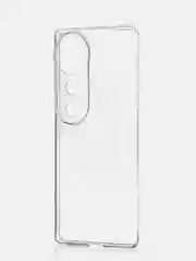 Прозрачный чехол для Vivo V40 силиконовый ROSCO матовый/ прозрачный тонкий с бортиком- защитой камер