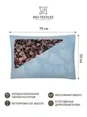Подушка для сна с гречневой лузгой "Сила природы", ортопедическая, 50*70, 70*70 см