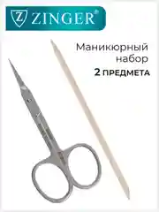 Набор для маникюра Sis-06-S (ножницы для кутикулы,деревянная палочка)
