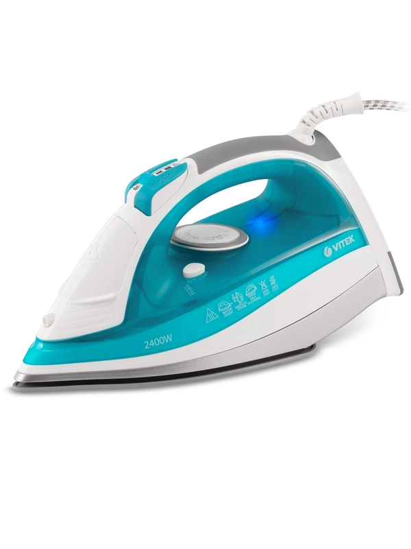 Утюг Vitek VT-1264 2400Вт белый