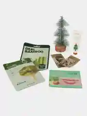 Зеленый набор подарочный девушке женщине, бьюти бокс, подарок на новый год маме, бабушке, подруге