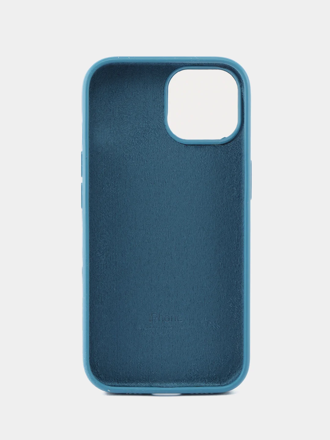 Светло-синий чехол для iPhone 14, 14Pro, 15,14Pro Max, 15, 15Pro,15Pro Max, силиконовый, айфон
