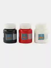Набор акриловых красок для ткани и кожи Leather 3 шт х 80 мл
