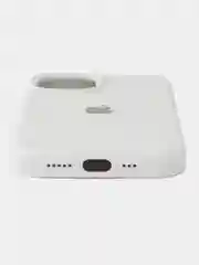 Белый чехол для iPhone 14, 14Pro, 15,14Pro Max, 15, 15Pro,15Pro Max, силиконовый, айфон