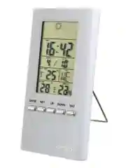 Perfeo Часы-метеостанция "Meteo", белый, время, температура, влажность
