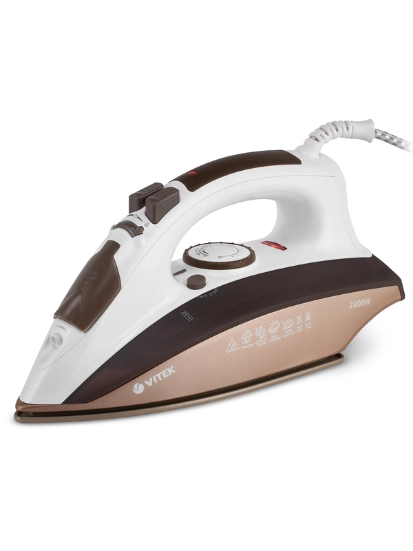 Утюг Vitek VT-1209 2400Вт коричневый