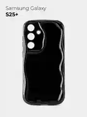 Черный чехол для Samsung Galaxy S25+ (Plus) (Самсунг Галакси С25 Плюс), противоударный