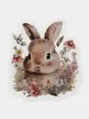 Розовый наклейка набор 40 шт. животные