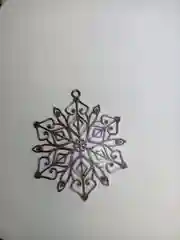 Новогоднее украшение "Снежинка"