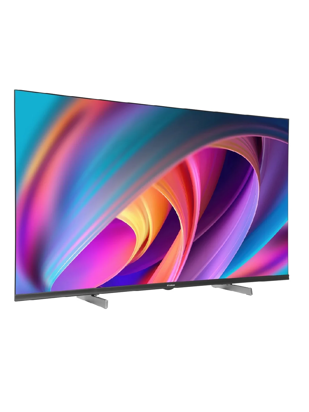 Телевизор LED Hyundai 40" H-LED40BS5100 Smart WebOS Frameless Metal черный/серый