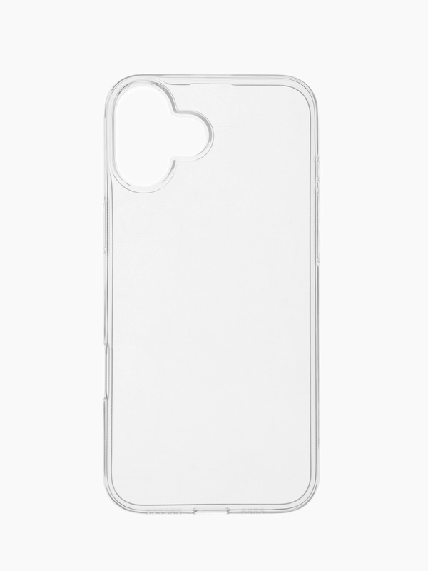 Чехол-накладка Krutoff Clear Case для iPhone 16 Plus
