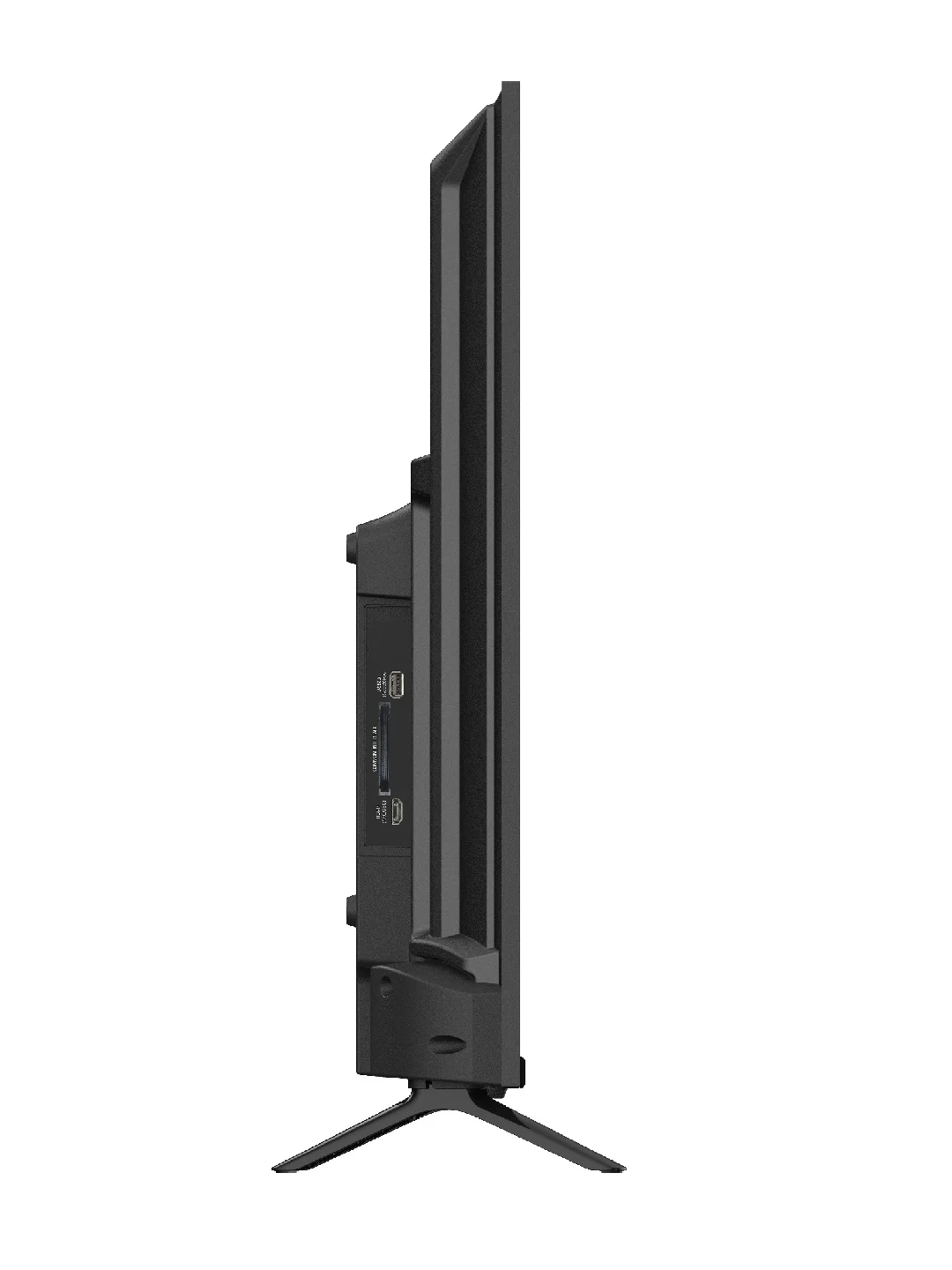 Телевизор LED Digma 43" DM-LED43UBB40 Smart Салют ТВ Frameless Metal черный