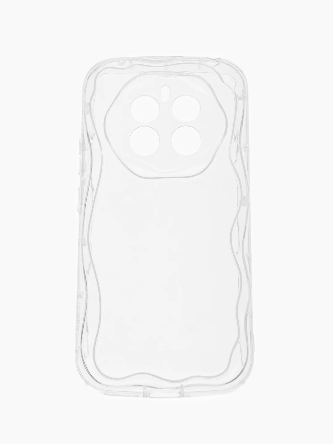 Прозрачный чехол для Realme 12+ Plus (Реалми 12+ Плюс), прозрачный, противоударный