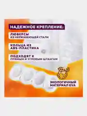 Штора для ванной комнаты с 3D эффектом водонепроницаемая, 180х180см, Laima Home, 608451