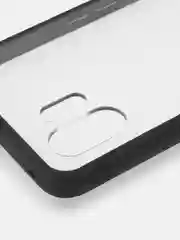 Прозрачный чехол для Nothing Phone (2) пластиковый с силиконовой окантовкой ROSCO противоударный