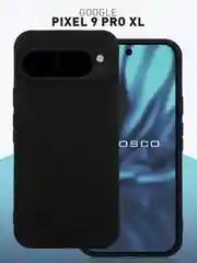 Чехол для Google Pixel 9 Pro XL силиконовый ROSCO матовый тонкий с бортиком- защитой камер