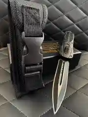 Складной нож Microtech с двусторонней заточкой, фронтально-выкидной, автоматический