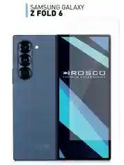 Прозрачный стекло для Samsung Galaxy Z Fold 6 защитное ROSCO олеофобное, на второй экран, антишпион