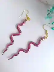 Серьги " Змейки"