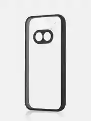 Прозрачный чехол для Nothing Phone (2a), (2a) Plus пластик с силиконовой защитой ROSCO противоударный