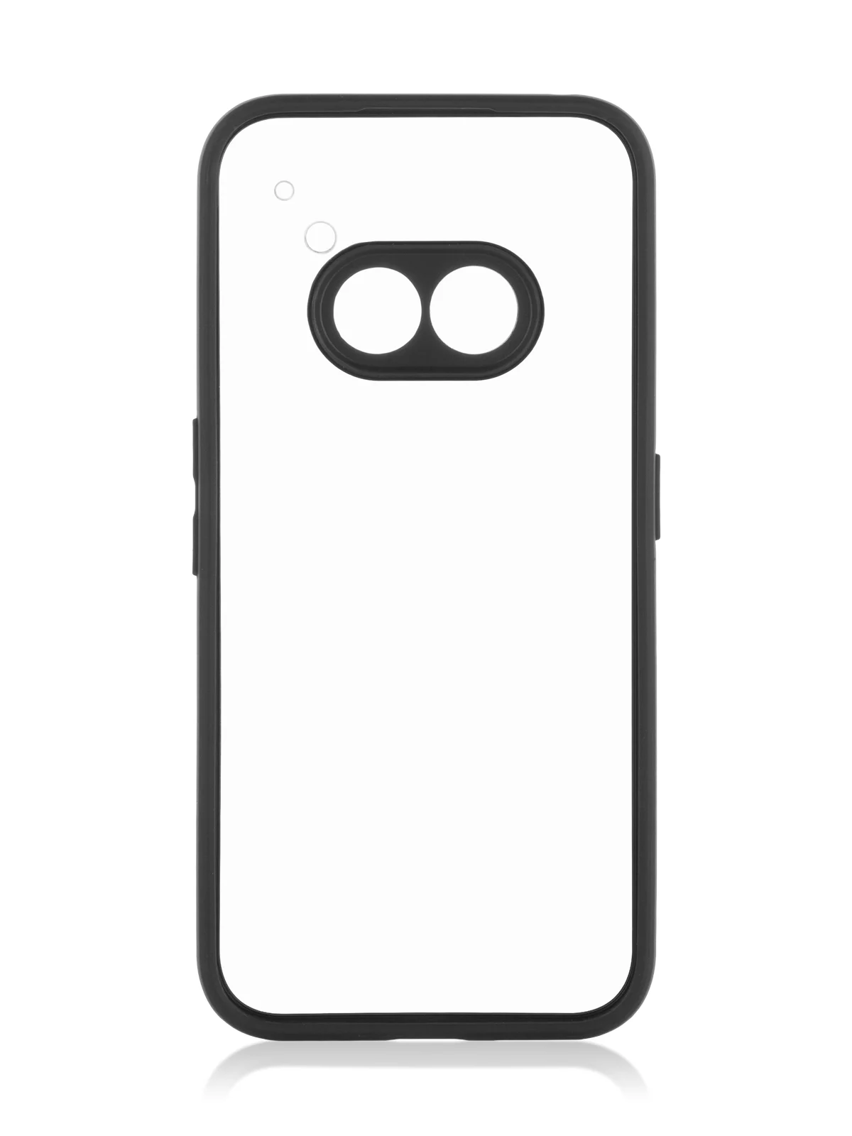 Прозрачный чехол для Nothing Phone (2a), (2a) Plus пластик с силиконовой защитой ROSCO противоударный