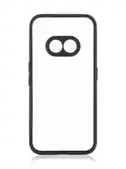 Прозрачный чехол для Nothing Phone (2a), (2a) Plus пластик с силиконовой защитой ROSCO противоударный
