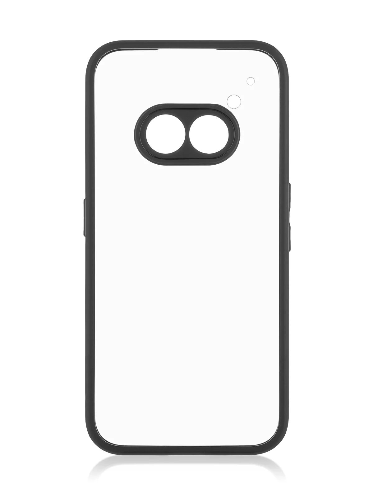 Прозрачный чехол для Nothing Phone (2a), (2a) Plus пластик с силиконовой защитой ROSCO противоударный