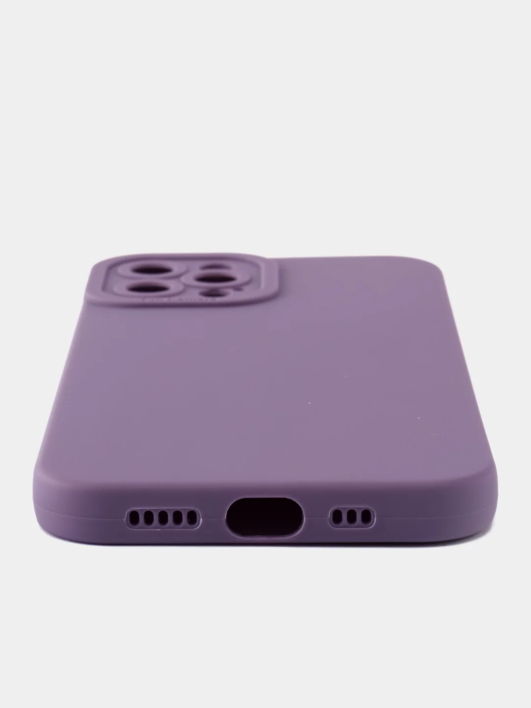 Сиреневый чехол для iPhone 16/15/14/13/12 Mini/11 Pro/X/XR/XS Max/Plus защита камеры