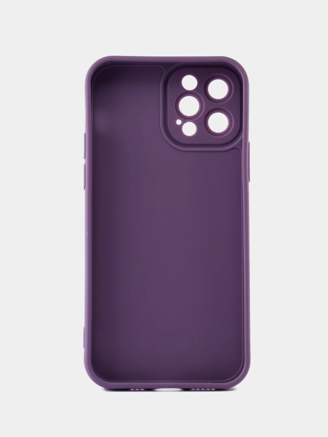 Сиреневый чехол для iPhone 16/15/14/13/12 Mini/11 Pro/X/XR/XS Max/Plus защита камеры