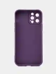 Сиреневый чехол для iPhone 16/15/14/13/12 Mini/11 Pro/X/XR/XS Max/Plus защита камеры