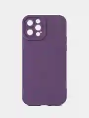 Сиреневый чехол для iPhone 16/15/14/13/12 Mini/11 Pro/X/XR/XS Max/Plus защита камеры