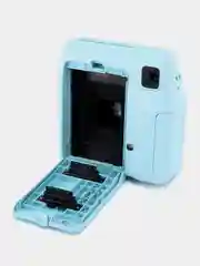 Голубой фотоаппарат моментальной печати Fujifilm Instax Mini SE