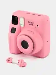 Розовый фотоаппарат моментальной печати Fujifilm Instax Mini SE