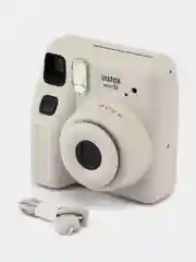 Серый фотоаппарат моментальной печати Fujifilm Instax Mini SE
