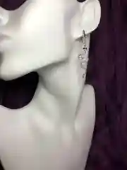 Серебряный серьги змеи