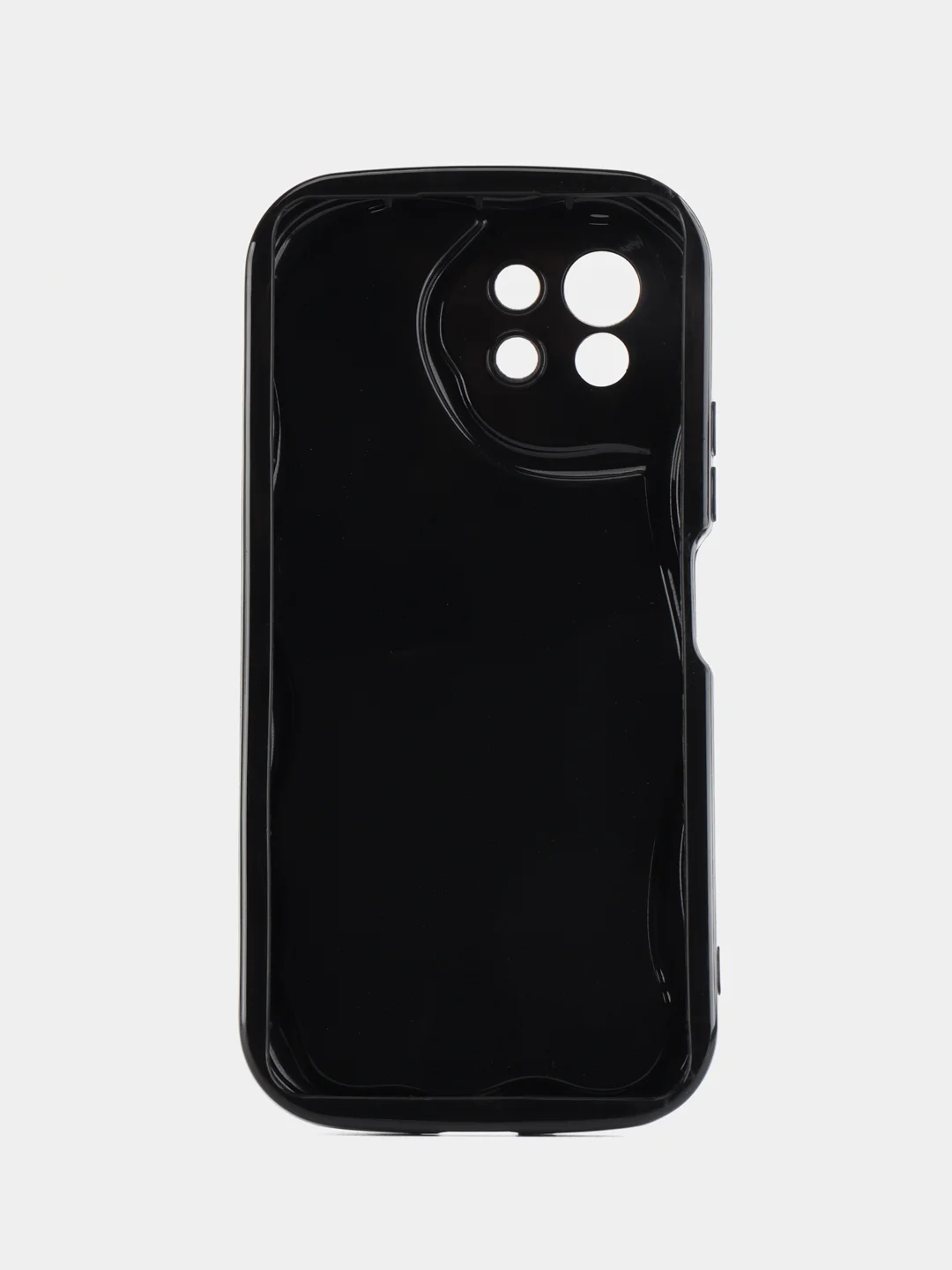 Черный чехол для Xiaomi Mi 11 Lite (Сяоми Ми 11 Лайт), противоударный