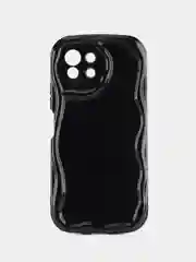 Черный чехол для Xiaomi Mi 11 Lite (Сяоми Ми 11 Лайт), противоударный