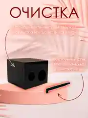 Точилка для косметических карандашей и косметики, двойная