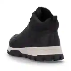 Черный ботинки зимние мужские Rieker из натуральной кожи