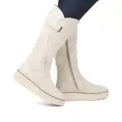 Молочный сапоги зимние женские Rieker