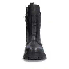 Черный ботинки зимние женские Rieker из натуральной кожи
