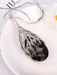 Серебряный подвеска капля