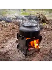 Щепочница печь туристическая, сталь, 1.5 мм